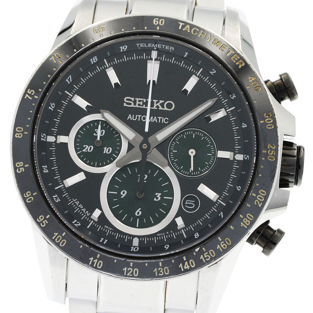 セイコー SEIKO SAGK011/8R28-00H0 ブライツ アリゾナ州の州都 700本押さえる クロノグラフ 自動小銃一巻き メンズ 御墨付き付き添い人_950199【中古】