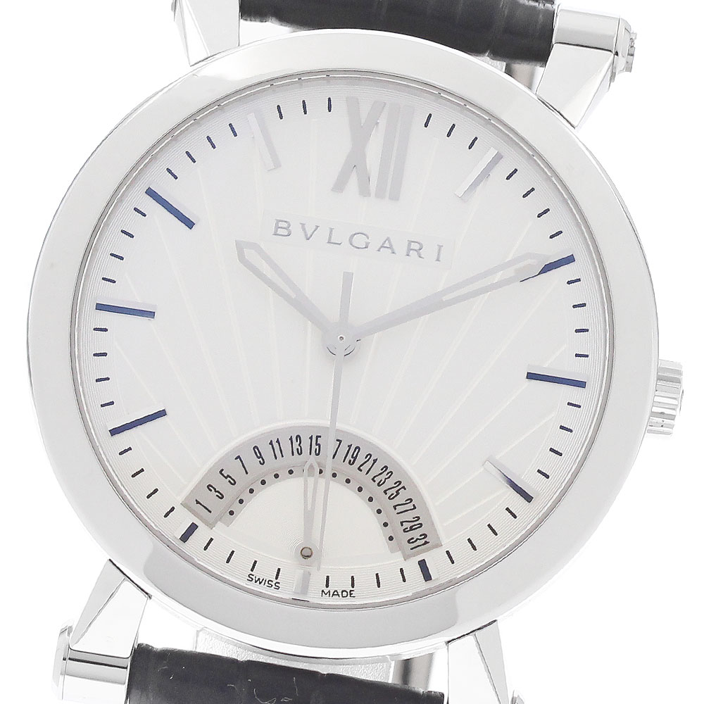 ブルガリ BVLGARI SB42SDR ソティリオ ブルガリ レトログラード 自動巻き メンズ _950849【中古】｜CLOSER