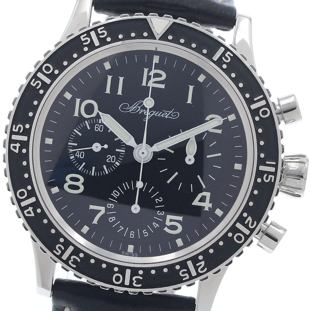 ブレゲ Breguet 3803ST/92/3W6 アエロナバル TYPEXX フランス海軍航空部隊100周年記念 世界限定1000本 自動巻き メンズ 保証書付き_951441【中古】|CLOSER