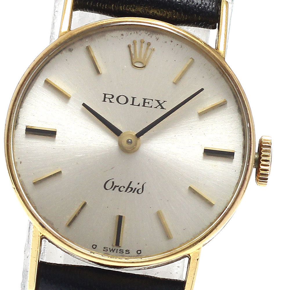 ロレックス ROLEX 2671 オーキッド K18YG Cal.1400 手巻き レディース _945528【中古】