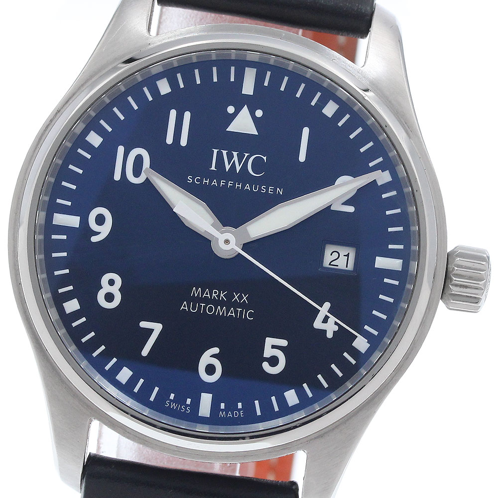 IWC IWC SCHAFFHAUSEN IW328203 パイロットウォッチ マークXX デイト 自動巻き メンズ _951403【中古】