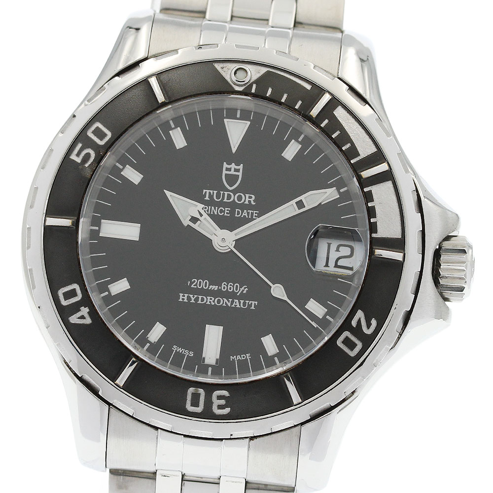 チュードル TUDOR 85190P ハイドロ万覚え帳 デイト 自動小銃一巻き メンズ 良品 _949642【中古】