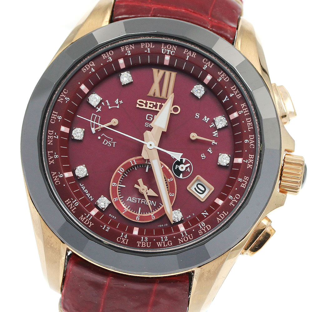 セイコー SEIKO SBXB080/8X53-0AM0-2 アストロン 9Pダイヤ GPS 500本限定 ソーラー電波 メンズ _953598【中古】|CLOSER