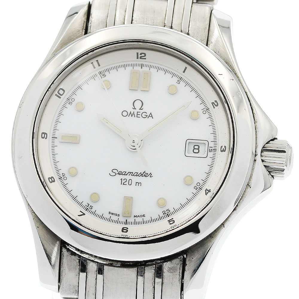 オメガ OMEGA 2571.20 シーマスター120M デイト クォーツ レディース _930050【中古】｜CLOSER
