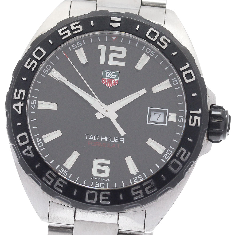 タグホイヤー TAG HEUER WAZ1110 数式1 デイト 石英 メンズ _952646【中古】