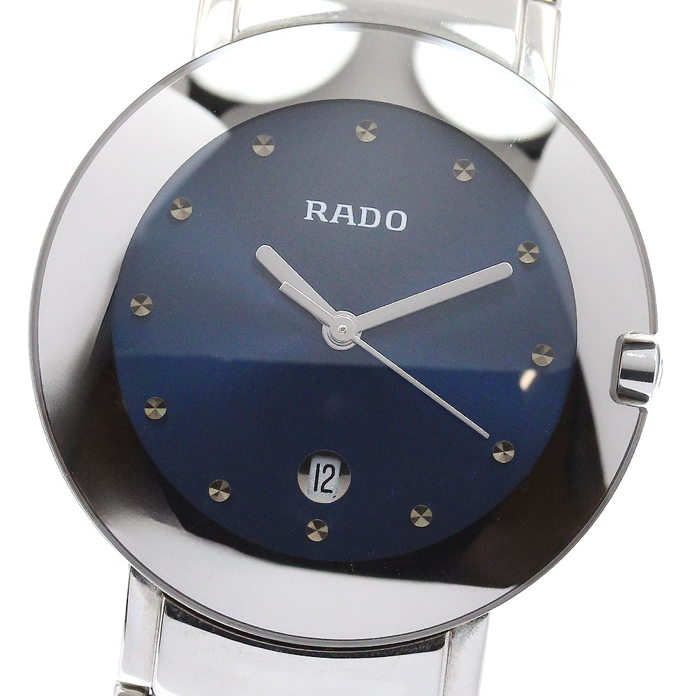 ラドー RADO 129.0531.3 ダイアスター デイト クォーツ メンズ _952982【中古】
