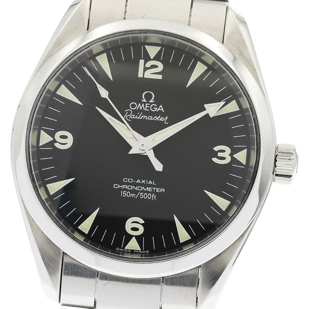 オメガ OMEGA 2503.52 シーマスター アクアテラ レイルマスター 自動巻き メンズ _939904【中古】