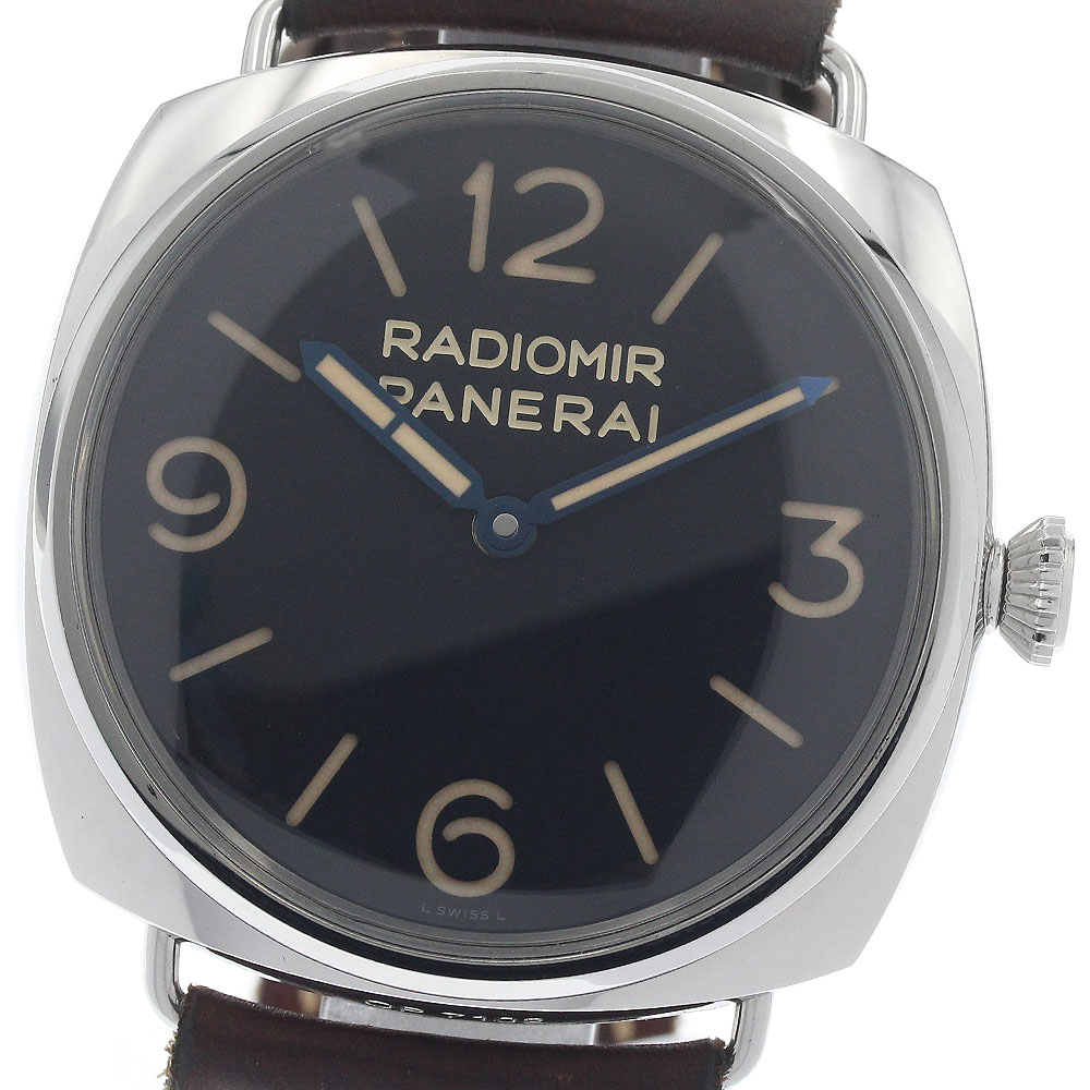 パネライ PANERAI PAM00720 ラジオミール 3デイズ アッチャイオ 手巻き メンズ 良品 箱・保証書付き_952354【中古】|CLOSER