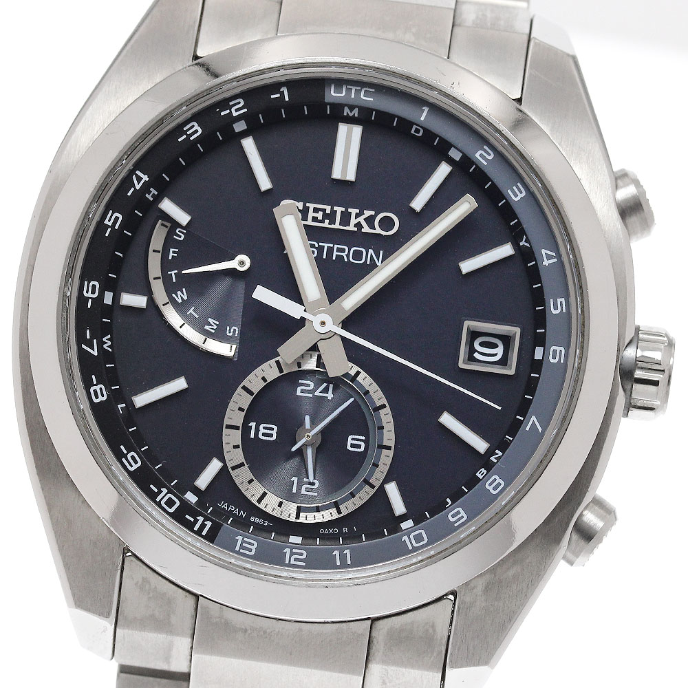 セイコー SEIKO SBXY015/8B63-0BA0 アストロン ソーラー電磁波 メンズ _952495【中古】