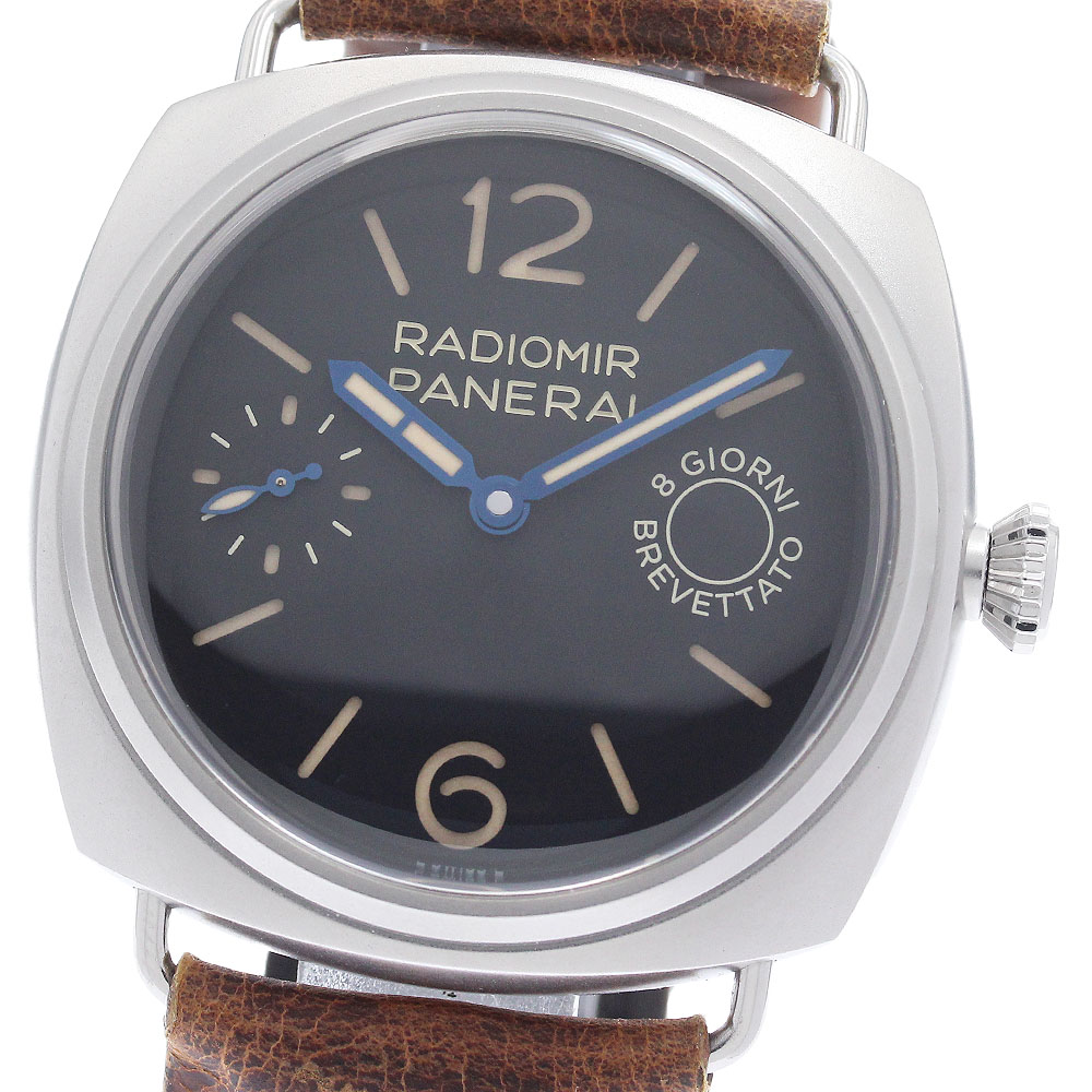 パネライ PANERAI PAM00992 ラジオミール 8デイズ スモールセコンド 手巻き メンズ 美品 保証書付き_952705【中古】｜CLOSER