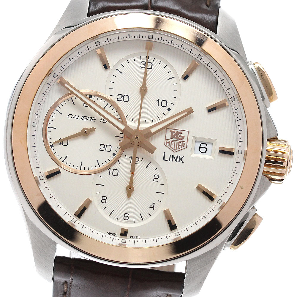 タグホイヤー TAG HEUER CAT2050.FC6322 繋がり キャリバー16 クロノグラフ 自動小銃一巻き メンズ 良品 お墨付き付き添い人_944951【中古】