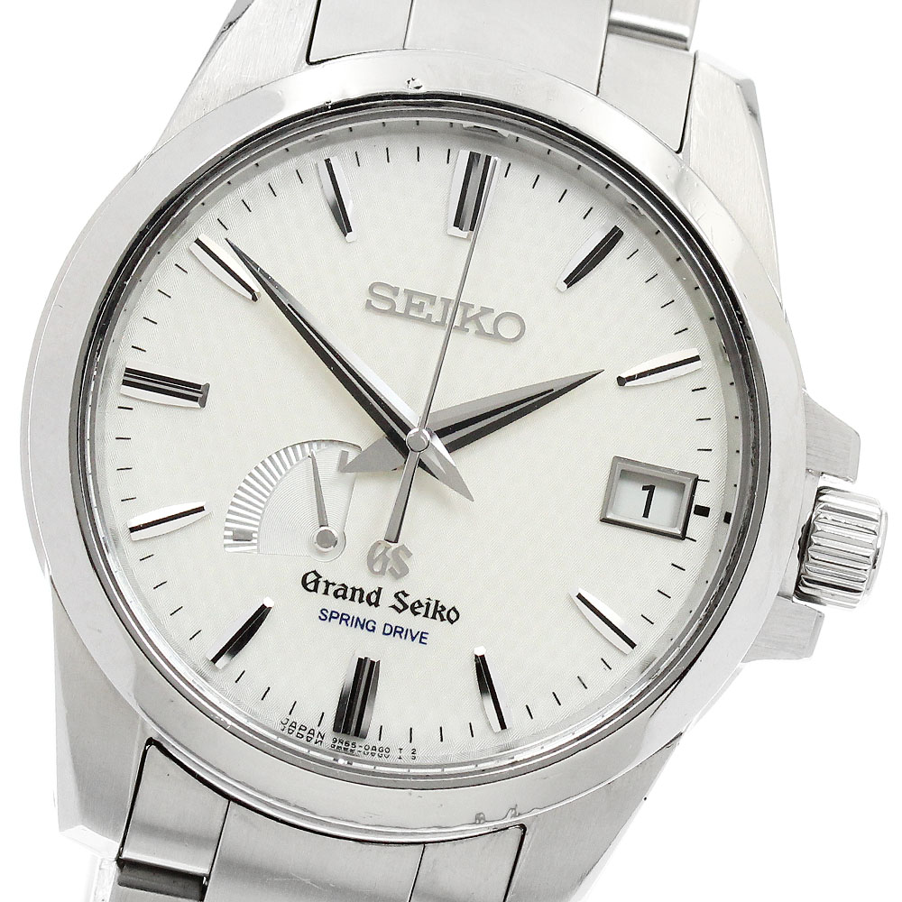 セイコー SEIKO SBGA025/9R65-0AG1 競技場セイコー 力強さ取っておく デイト 三春運転 メンズ お墨付き付き添い人_951815【中古】