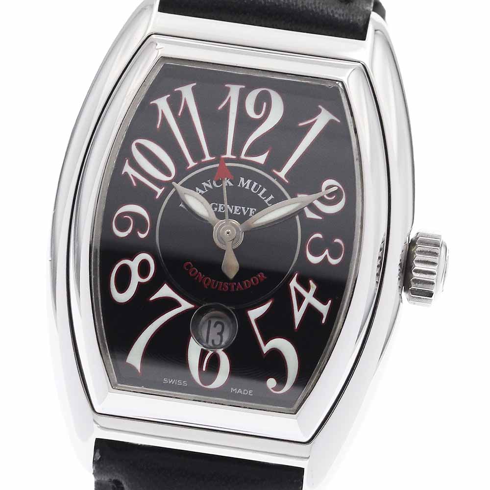 フランクミュラー FRANCK MULLER 8002LSC コンキスタドール デイト 自動巻き レディース 良品 _954743【中古】｜CLOSER