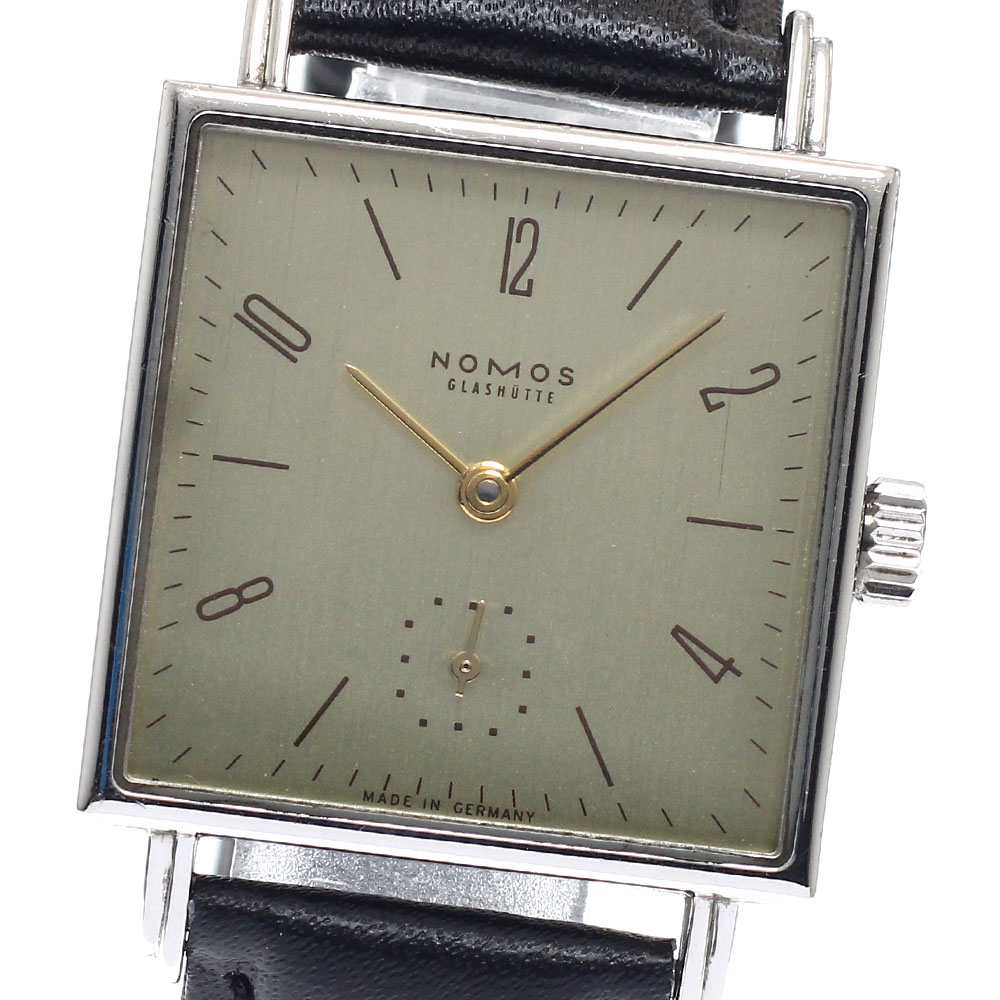 ジャンク ノモス NOMOS TT1A1W1KR テトラ 27カラット スモール秒 手一巻き メンズ _945002【中古】