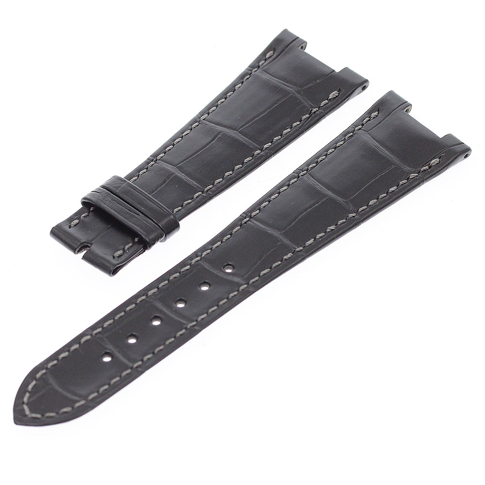 パテックフィリップ PATEK PHILIPPE ラグ幅25/18mm ブラック 革ベルト メンズ _946954【中古】｜CLOSER