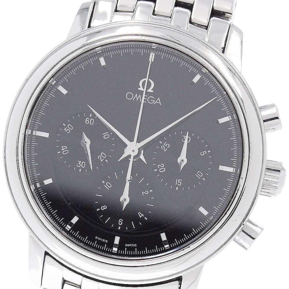 ゼロ OMEGA 4540.51 天魔波旬 プレ上演 クロノグラフ 手一巻き メンズ _951322【中古】