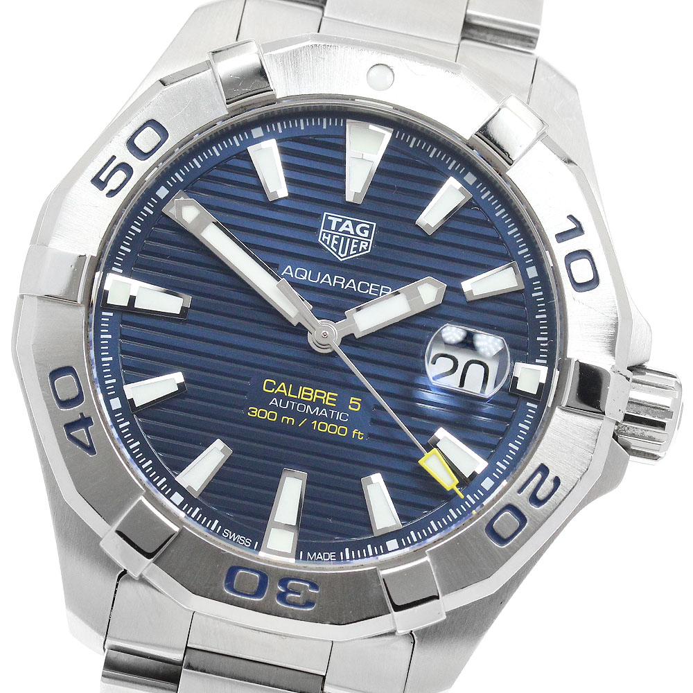 タグホイヤー TAG HEUER WAY2012 アクアレーサー キャリバー5 自動巻き メンズ _950379【中古】|CLOSER