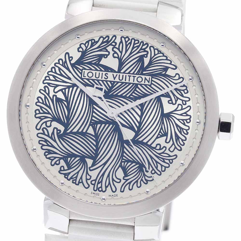 ルイ・ヴィトン LOUIS VUITTON Q1D04 タンブール クリストファーネメス クォーツ メンズ _955613【中古】｜CLOSER