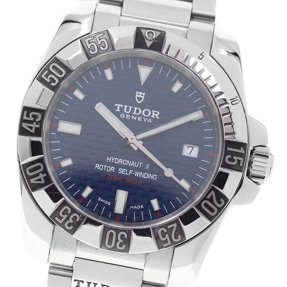 チュードル TUDOR 20040 ハイドロ万覚え帳2 デイト 自動小銃一巻き メンズ _951873【中古】
