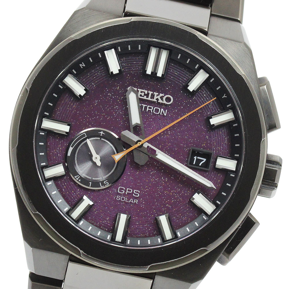 セイコー SEIKO SBXD029/3X62-0AG0 アストロン ネクスター Starry Sky 2025 制限事項真似形 ソーラー電磁波 メンズ 箱・お墨付き付き添い人_955036【中古】