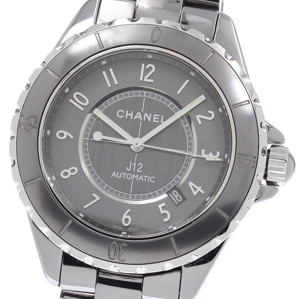 シャネル CHANEL H2934 J12 クロマティック 41MM デイト 自動小銃一巻き メンズ 良品 御墨付き付き添い人_955506【中古】