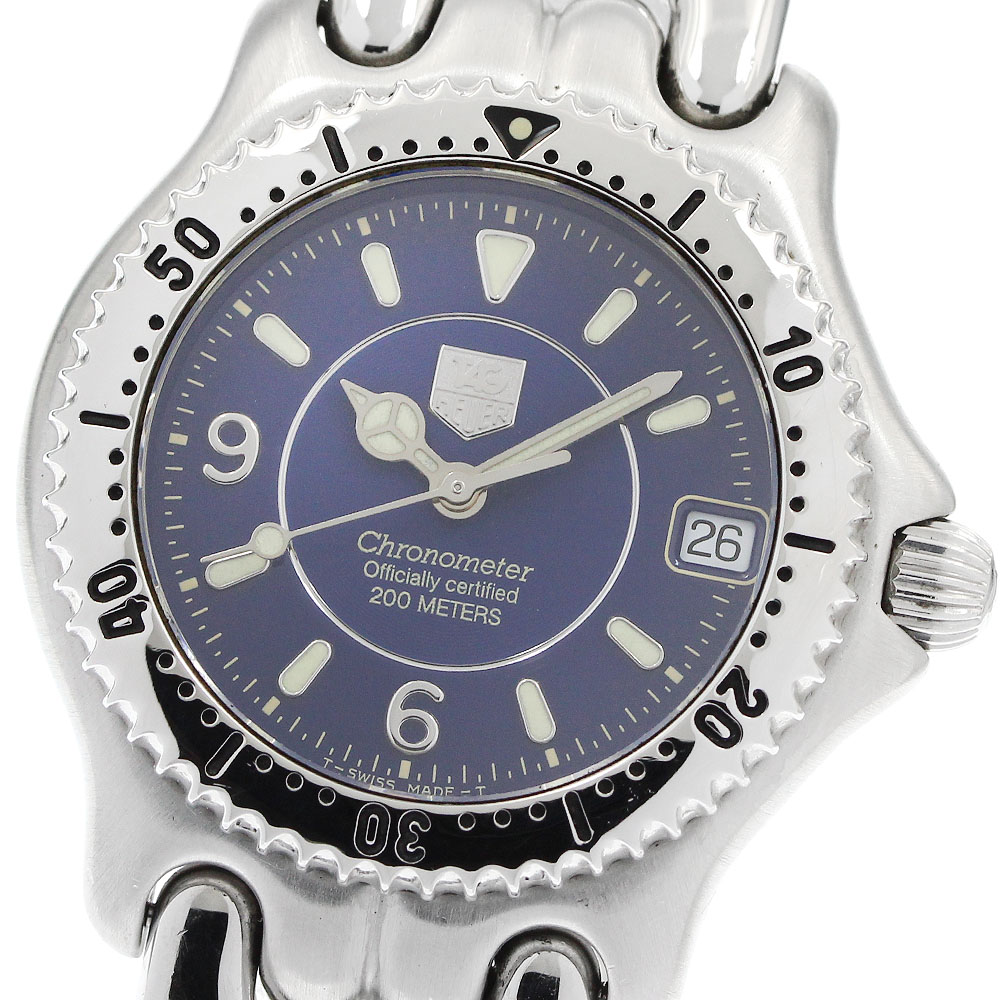 タグホイヤー TAG HEUER WG5214-P0 独居室 デイト クロノメーター 石英 ボーイズ _952655【中古】