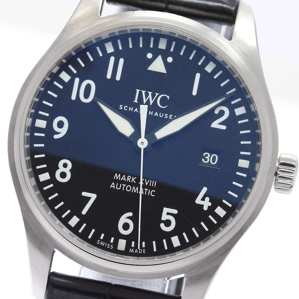 IWC IWC SCHAFFHAUSEN IW327001 パイロットウォッチ マークXV2I デイト 自動巻き メンズ 保証書付き_956369【中古】｜CLOSER