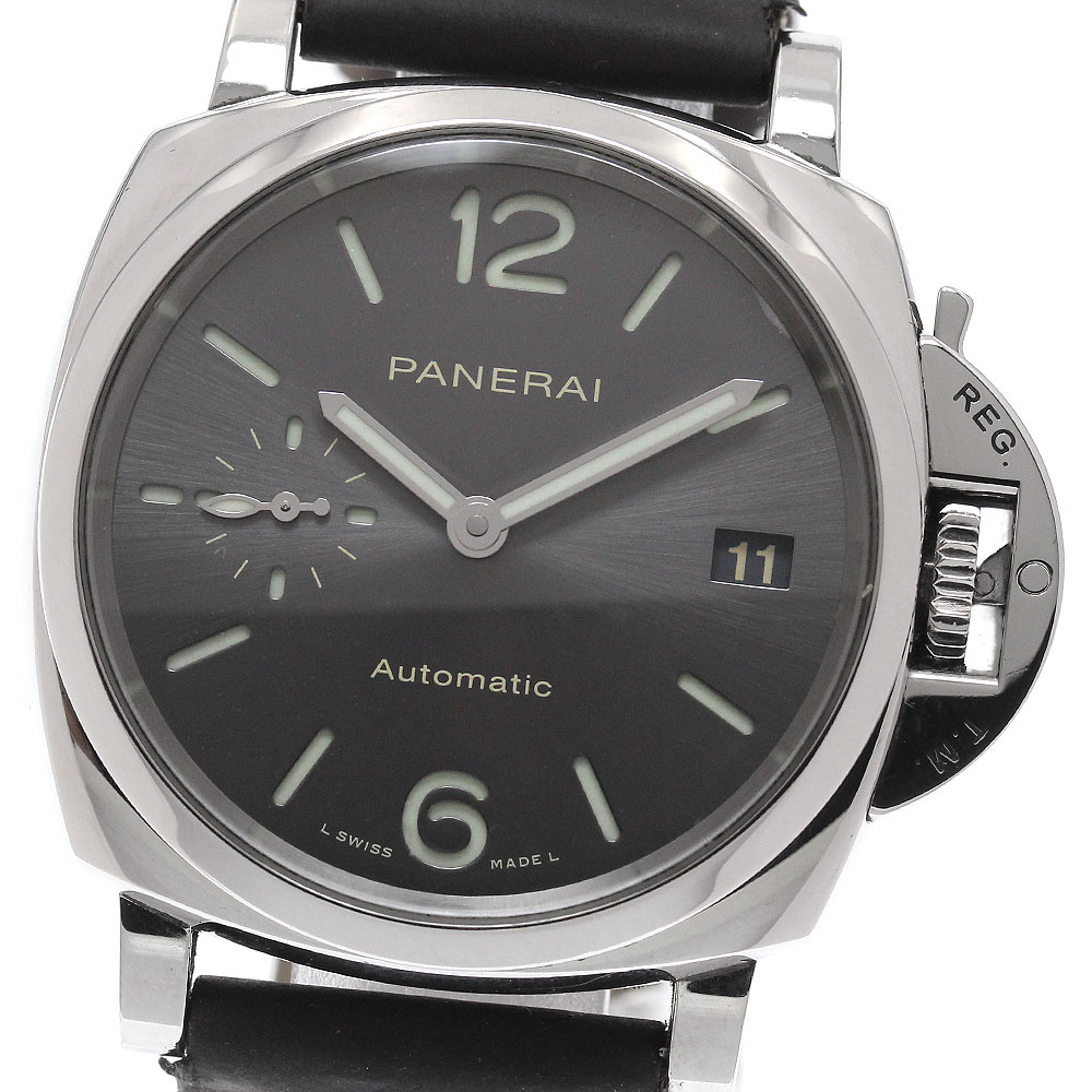 パネライ PANERAI PAM00755 ルミノール ドゥエ 3デイズ アッチャイオ 自動巻き ボーイズ 保証書付き_956161【中古】|CLOSER
