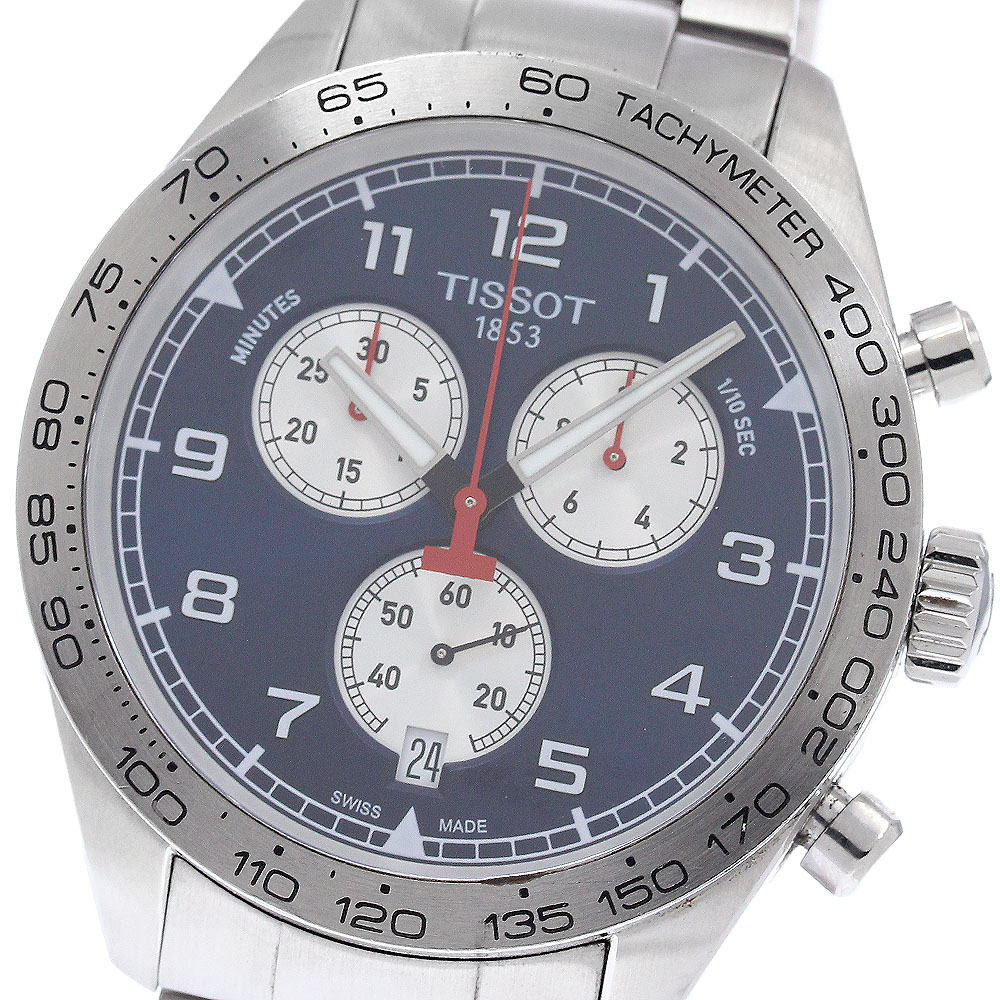 ティソ TISSOT T1316171104200 PRS 516 デイト クロノグラフ 石英 メンズ _954152【中古】