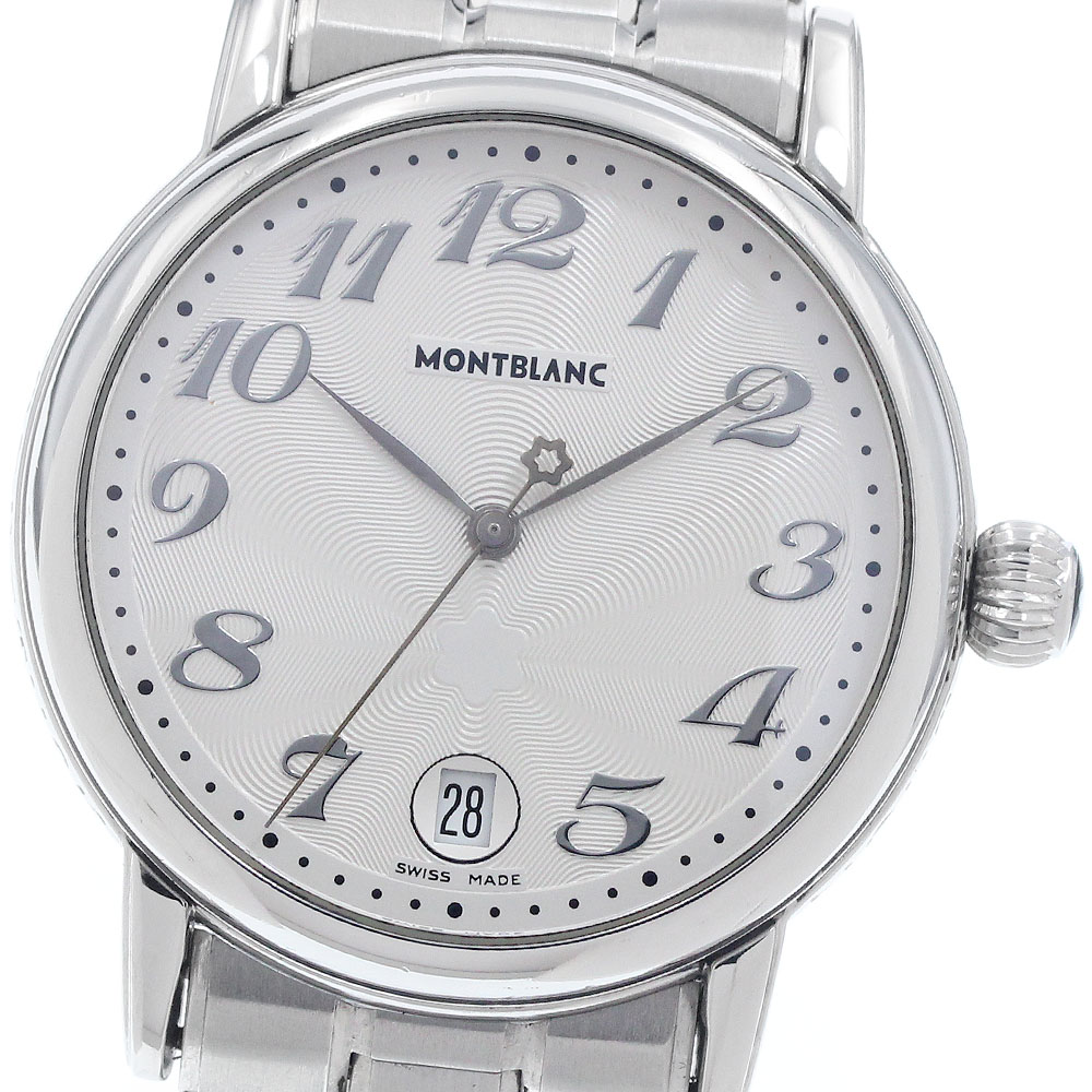 モンブラン MONTBLANC 7042 マイスターシュティック デイト クォーツ メンズ _951227【中古】｜CLOSER 59,268円