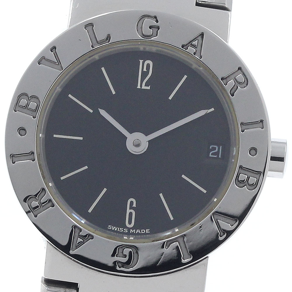 ブルガリ BVLGARI BB23SSD ブルガリブルガリ デイト クォーツ レディース _954862【中古】｜CLOSER