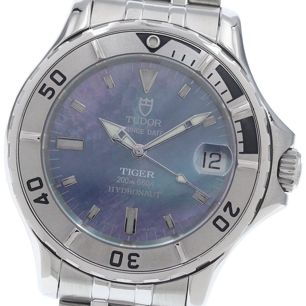 チュードル TUDOR 85190 ハイドロ万覚え帳 虎 デイト 自動小銃一巻き メンズ 良品 _956318【中古】