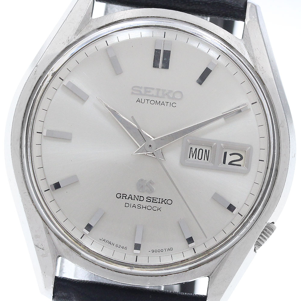 セイコー SEIKO 6246-9000 地べたセイコー デイデイト cal.6246A 自動小銃一巻き メンズ _933614【中古】