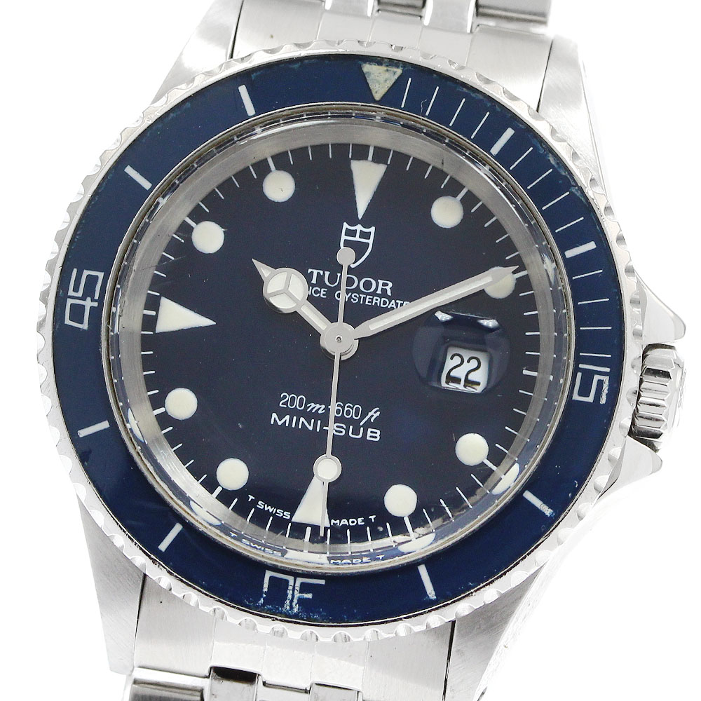 チュードル TUDOR 94400 大公 オイスターデイト ミニ補欠選手 デイト 自動小銃一巻き ボーイズ _949611【中古】