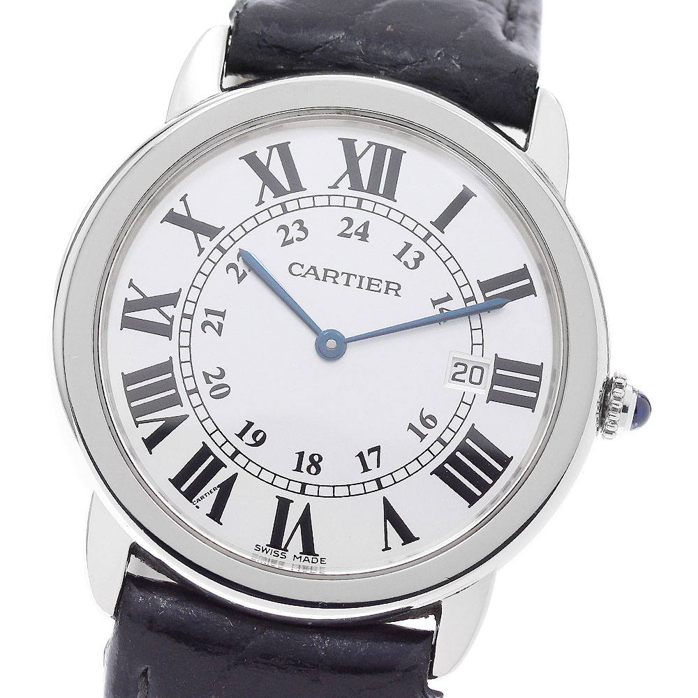 カルティエ CARTIER 2934 ロンドソロ クォーツ メンズ _955752【中古】｜CLOSER