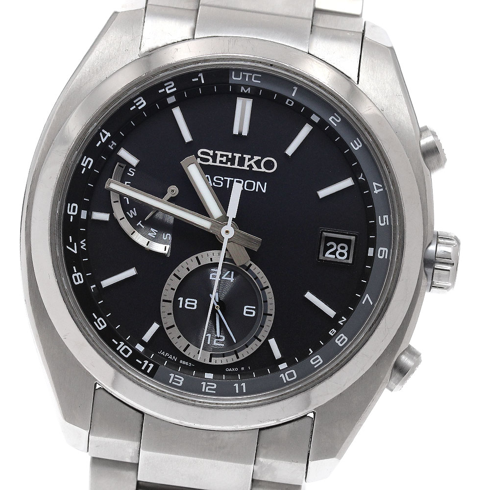 セイコー SEIKO SBXY015/8B63-0BA0 アストロン ソーラー電波 メンズ 箱・保証書付き_956709【中古】｜CLOSER