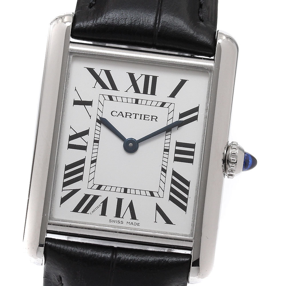 カルティエ CARTIER WSTA0041 タンクマスト LM クォーツ メンズ 保証書付き_957786【中古】｜CLOSER