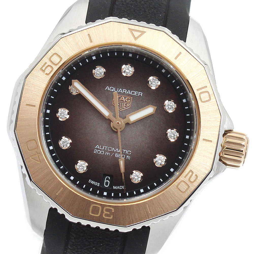 タグホイヤー TAG HEUER WBP2451.FT6200 アクアレーサー プロフェッショナル 200 自動巻き レディース 極美品 箱・保証書付き_958039【中古】｜CLOSER