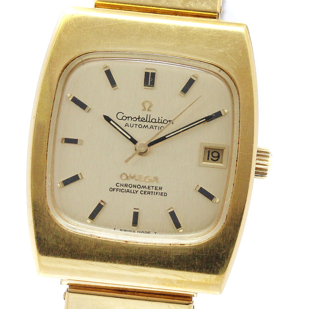 オメガ OMEGA コンステレーション スクエア エクステンションブレス 自動巻き メンズ _955462【中古】|CLOSER