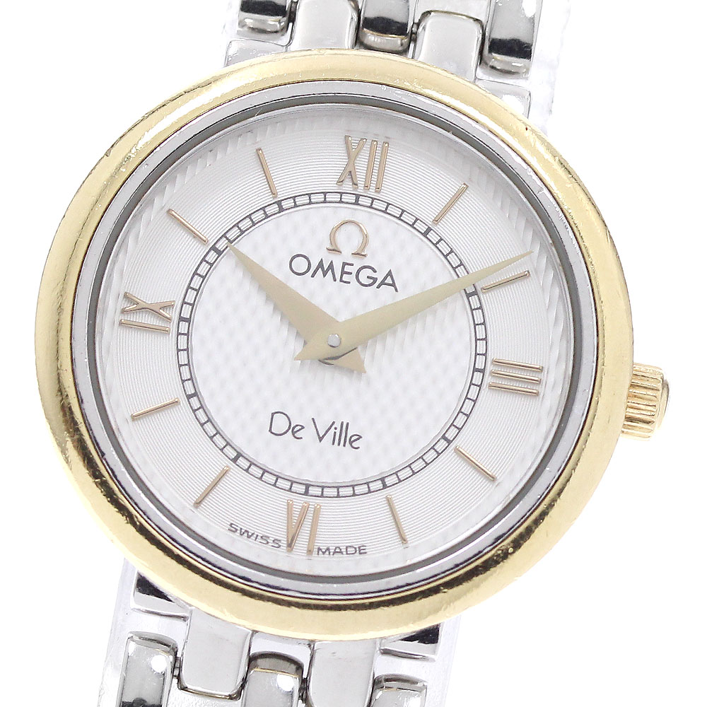 ゼロ OMEGA 7374.31 天魔波旬 YG二人組 石英 レディース お墨付き付き添い人_956891【中古】