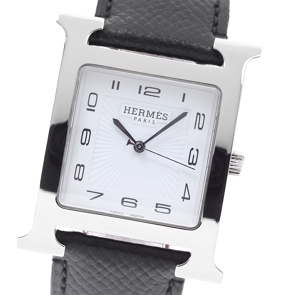 エルメス HERMES HH1.810 H御覧なさる 石英 メンズ _957291【中古】