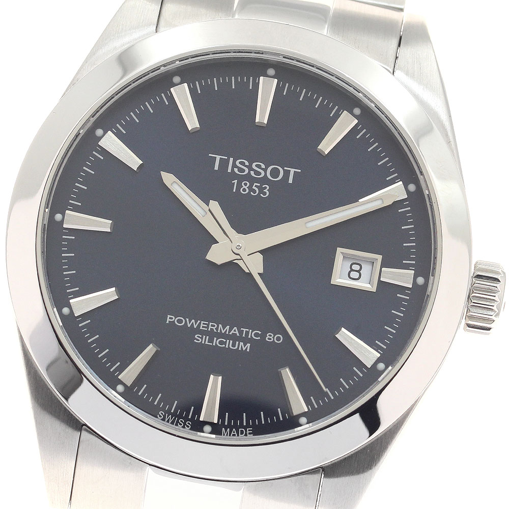 ティソ TISSOT T127407 ジェントルマン パワーマティック80 自動巻き メンズ 美品 箱・保証書付き_955171【中古】|CLOSER