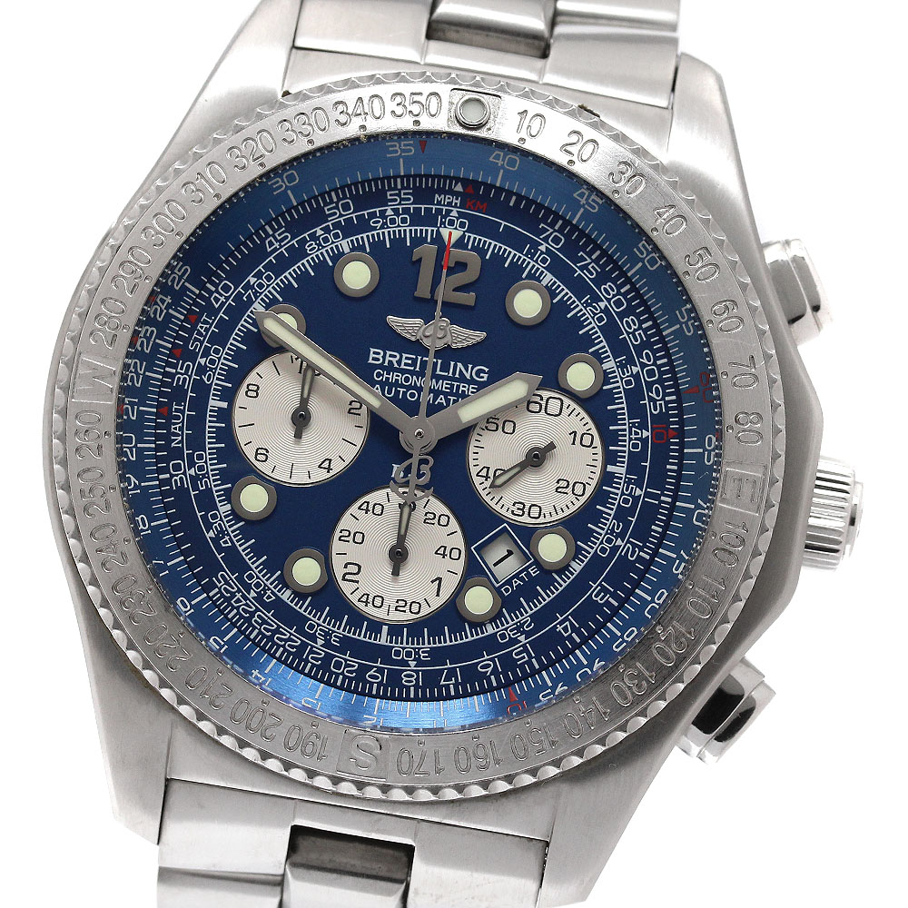 ブライト輪っか BREITLING A42362 B-2 専門的 デイト 自動小銃一巻き メンズ お墨付き付き添い人_956960【中古】