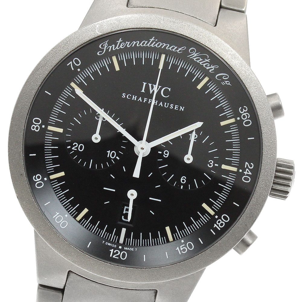 IWC IWC SCHAFFHAUSEN IW372701 GST デイト クロノグラフ 石英 メンズ _945807【中古】