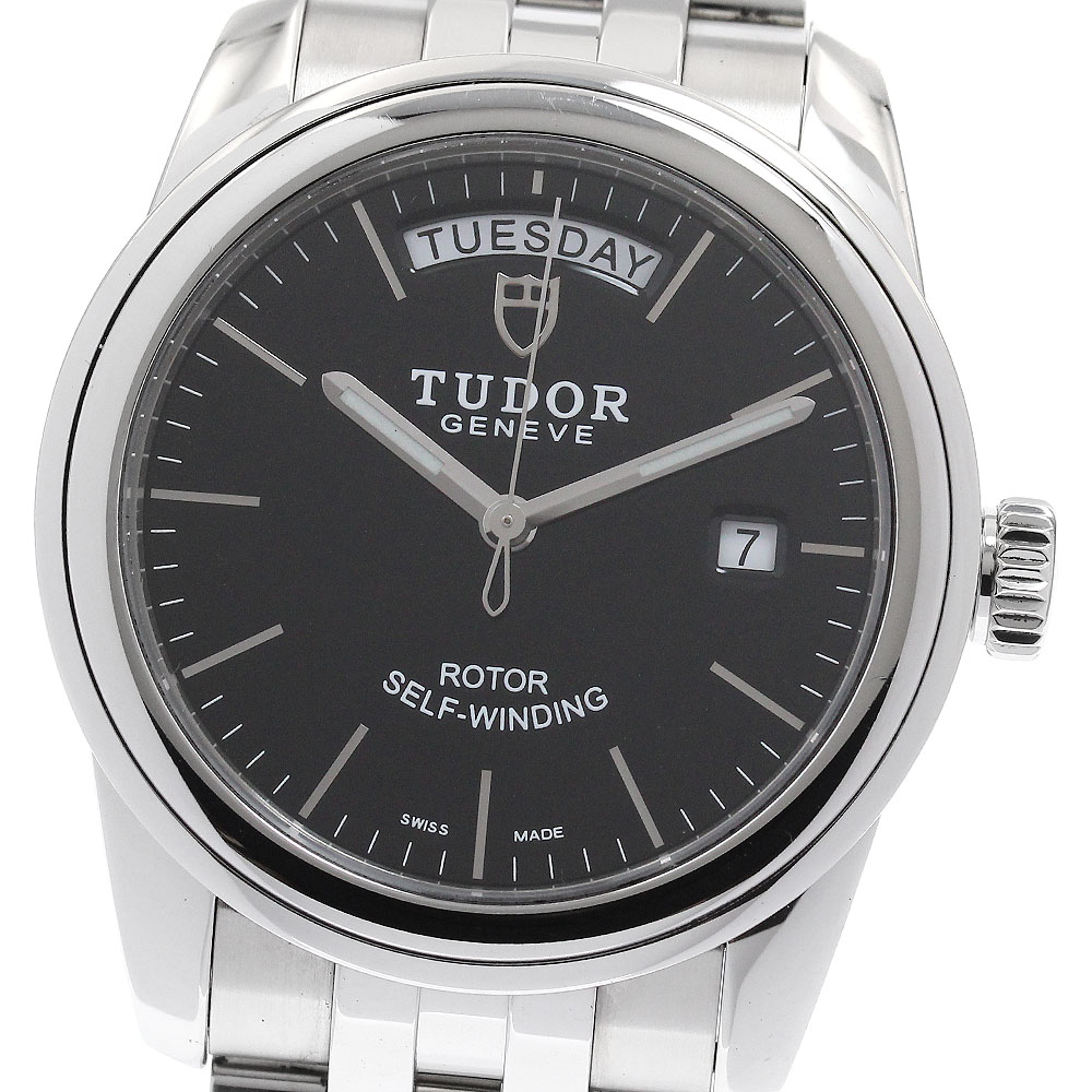 チュードル TUDOR 56000 グラマー デイトデイ 自動小銃一巻き メンズ 御墨付き付き添い人_952780【中古】