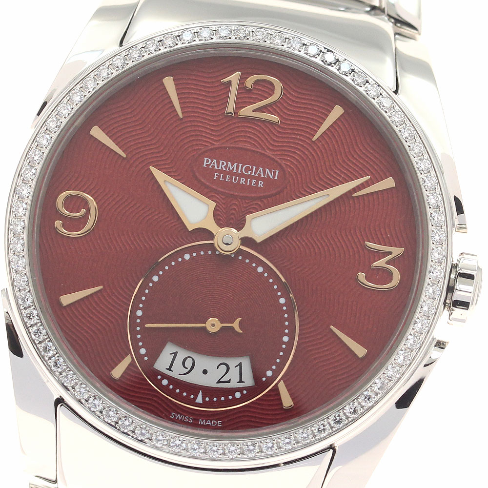パルミジャーニフルリエ PARMIGIANI FLEURIER PFC273-0060900-B00002 トンダメトロポリタン 自動小銃一巻き レディース 良品 箱御墨付き付き添い人_954191【中古】