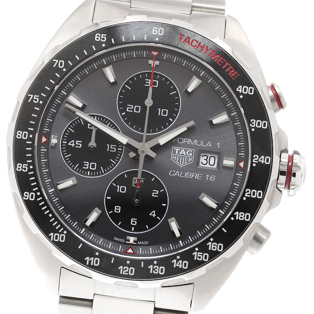 タグホイヤー TAG HEUER CAZ2012-0 範式1 キャリバー16 クロノグラフ 自動小銃一巻き メンズ _959374【中古】