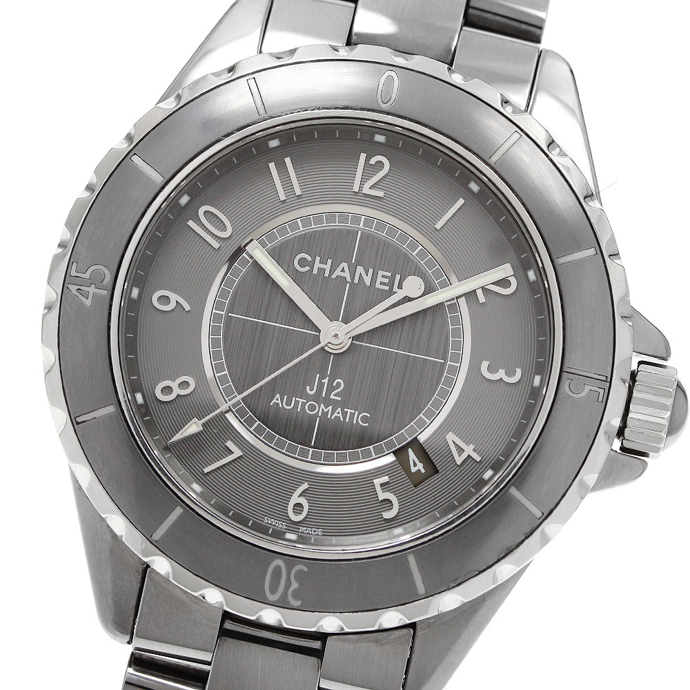 シャネル CHANEL H2934 J12 クロマティック 41MM デイト 自動小銃一巻き メンズ _951720【中古】