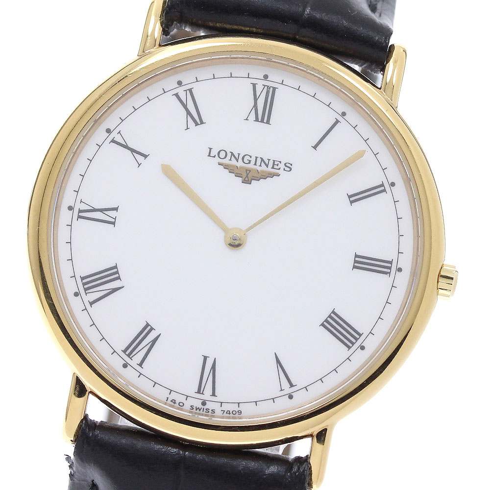 ロンジン LONGINES L4.620.2 地びた古典派音楽 石英 メンズ _957169【中古】