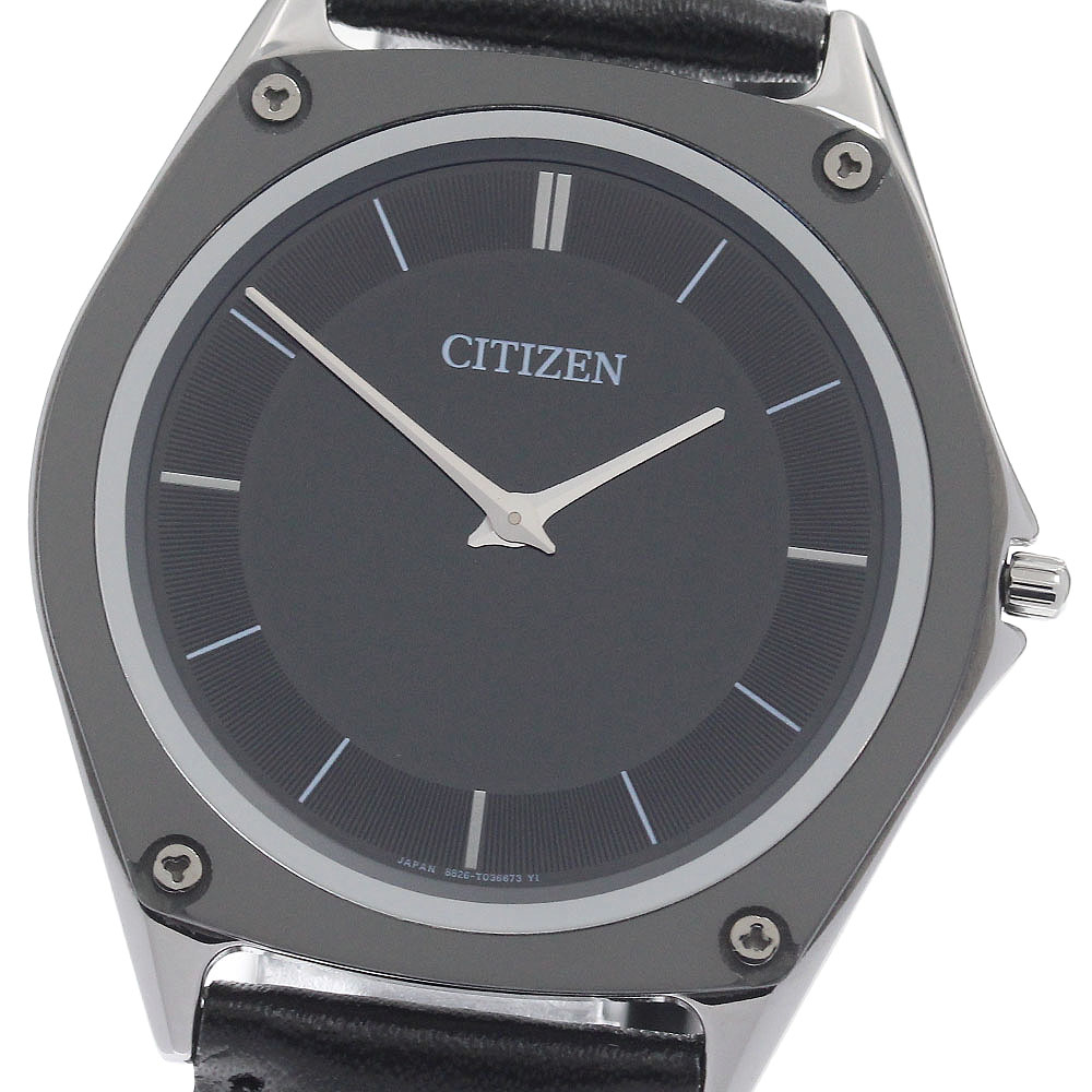 シチズン CITIZEN AR5044-03E/8826-T024351 エコドライブワン ソーラー メンズ 極美品 箱・御墨付き付き添い人_958565【中古】